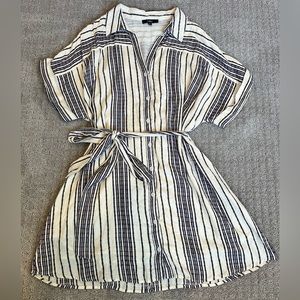 Lulus Linen Shirt Dress